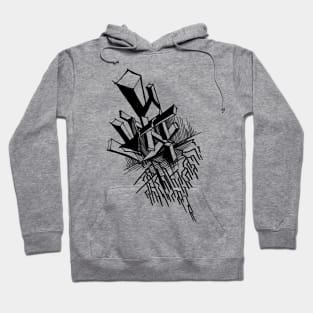 Abstract doodle line Hoodie